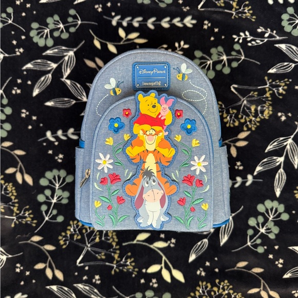 Loungefly Handbags - Loungefly Disney Winnie the Pooh Kids Backpack - Blue and Yellow